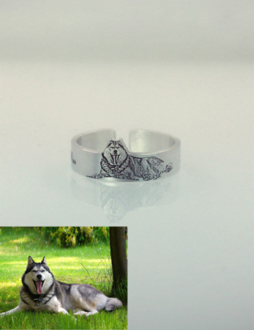 Pet remembrance clearance ring