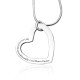 Personalised Always in My Heart Necklace - Sterling Silver