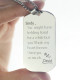Man's Dog Tag Love and Family Theme Name Necklace