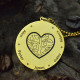Heart Family Tree Necklace in 18ct Gold Plating