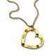 Gold Plated Birthstone Heart Necklace For Mother