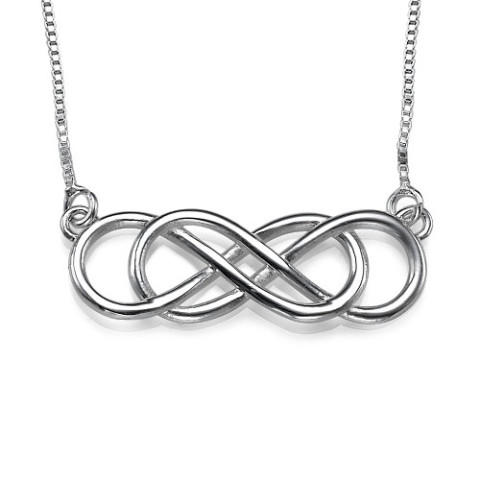 Double deals infinity pendant