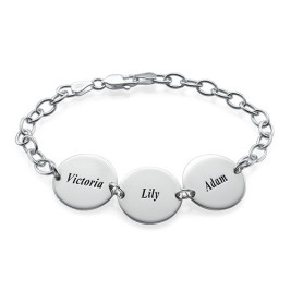 Special Gift for Mum - Disc Name Bracelet/Anklet