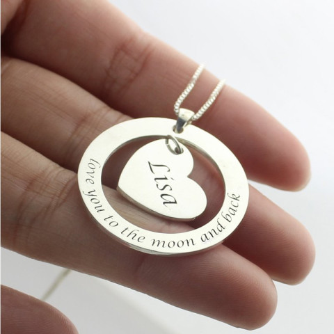 Custom on sale promise necklace