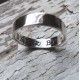 Silver Personalised Ring